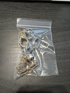 Crystal Lotus Keychain