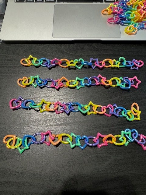 Rainbow Bag Chain - Long