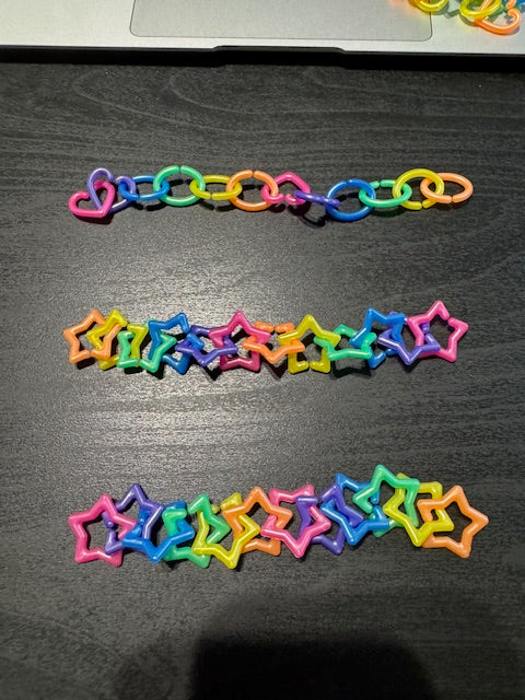 Rainbow Bag Chain - Short