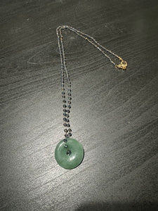 Mina Jade Donut Necklace