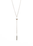 May Pearl Lariat Necklace