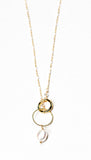 Celine Circle Clasp Necklace