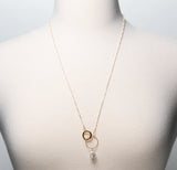 Celine Circle Clasp Necklace