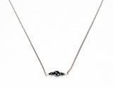 Jodie Hematite Choker Necklace