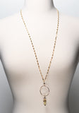 Lacey Faceted Pendant Necklace