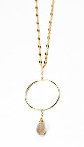 Reese Teardrop Pendant Necklace