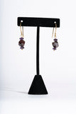 Taylor Amethyst/Garnet Earrings