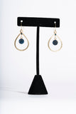 Miriam Multi Color Druzy Drop Earrings