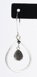 Andie Black Druzy Earrings