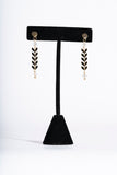 Gigi Leaf Chain Earring