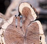 Georgia Leaf Chain Earring