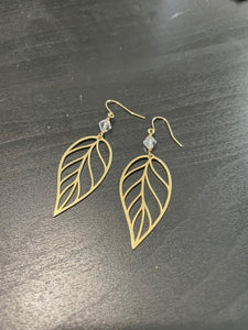 Anita Cut Out Leaf Earring