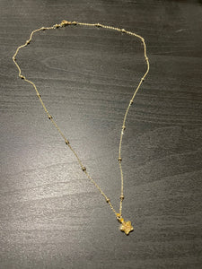 Judy Star Druzy Necklace - Gold